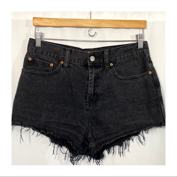 Urban Outfitters BDG High Rise Girlfriend Denim Jean Shorts - Picture 4 of 10